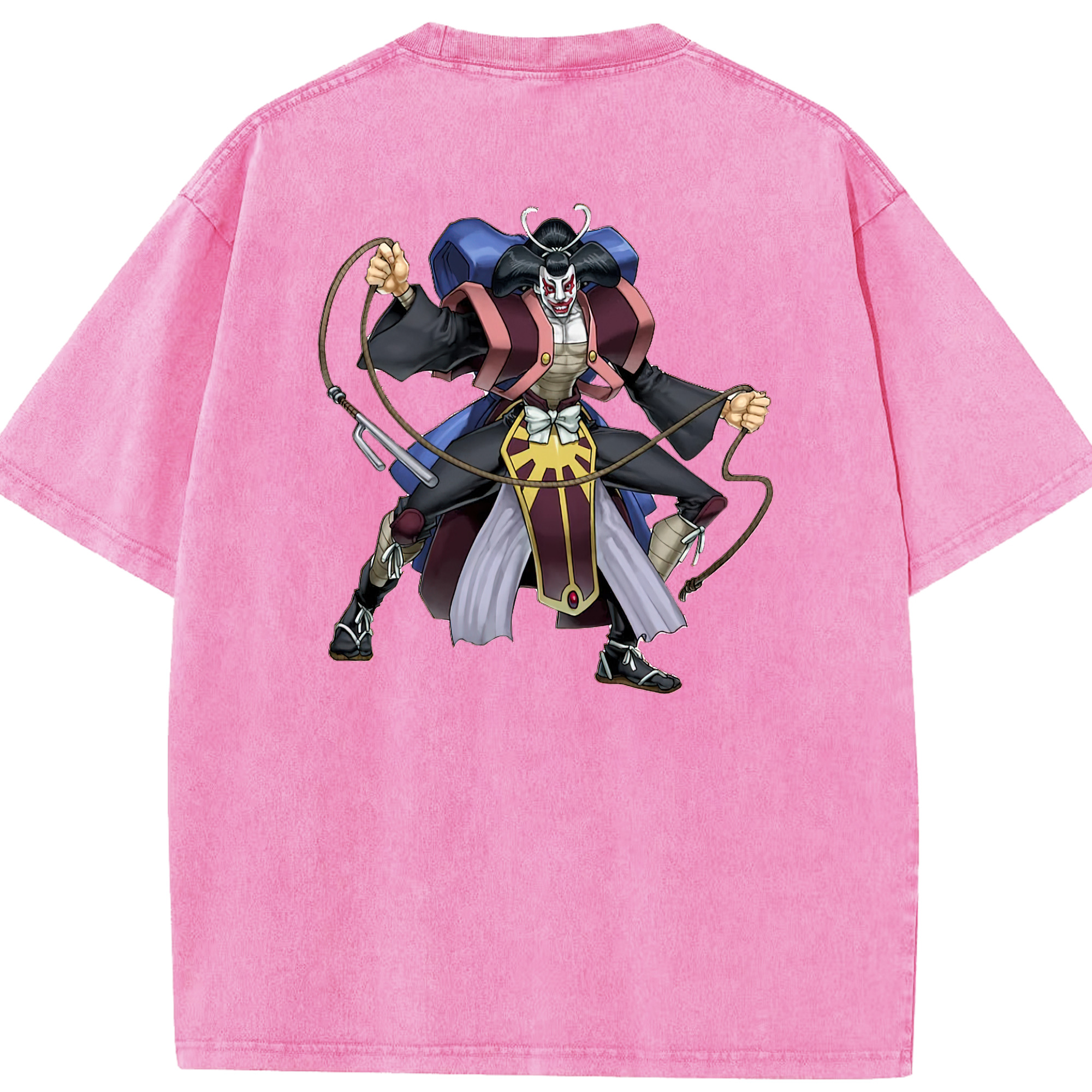 （画像用） 遊☆戯☆王 Yu-Gi-Oh! 綿100% ヴィンテージ風 半袖Tシャツ（背面プリント）